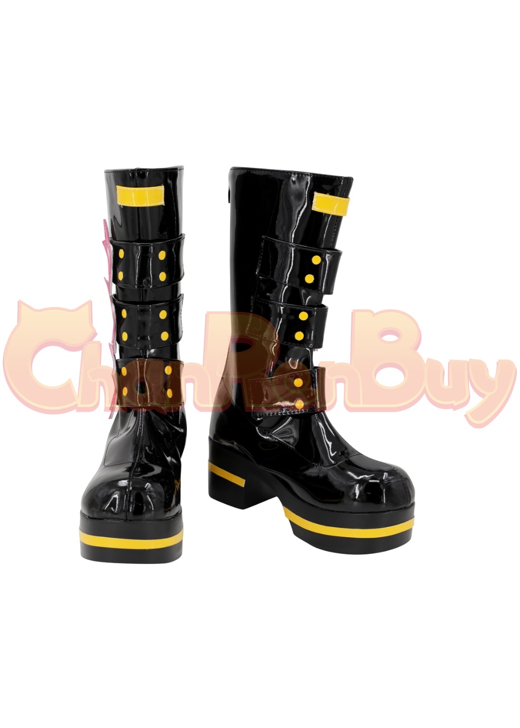 Rin Len Shoes Women Kagamine Boots Cosplay Ver.1