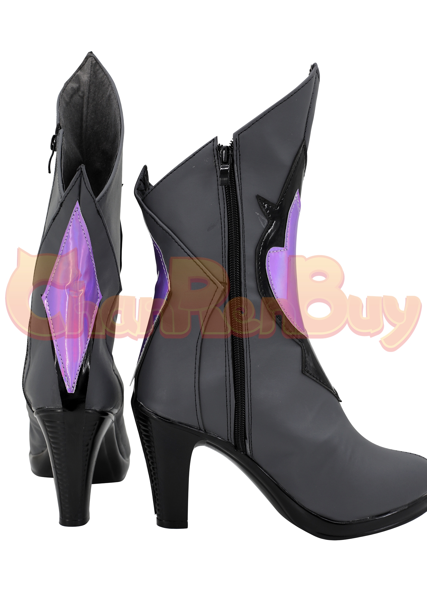 Black Swan Shoes Women Honkai: Star Rail Boots Cosplay Ver.1