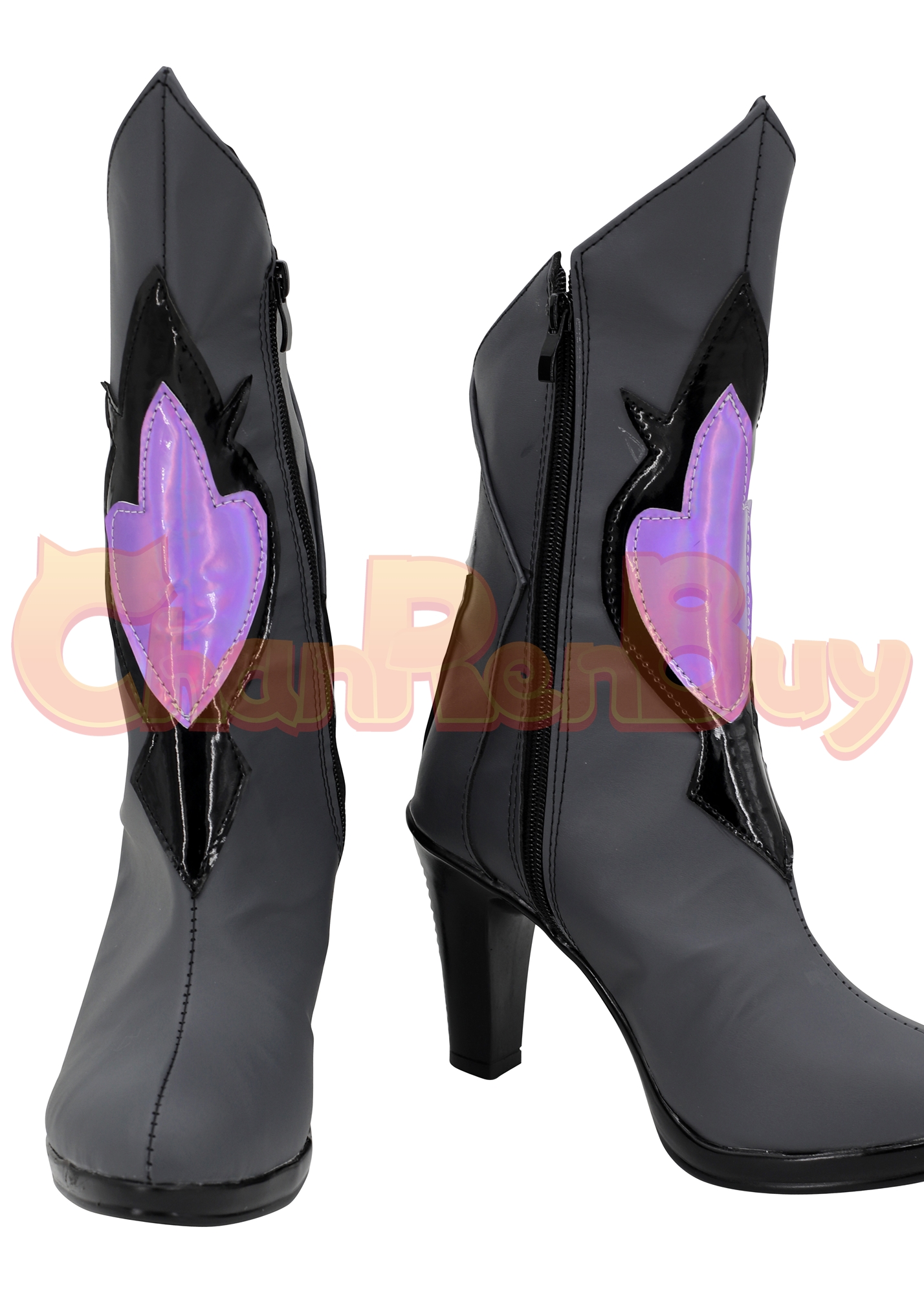 Black Swan Shoes Women Honkai: Star Rail Boots Cosplay Ver.1