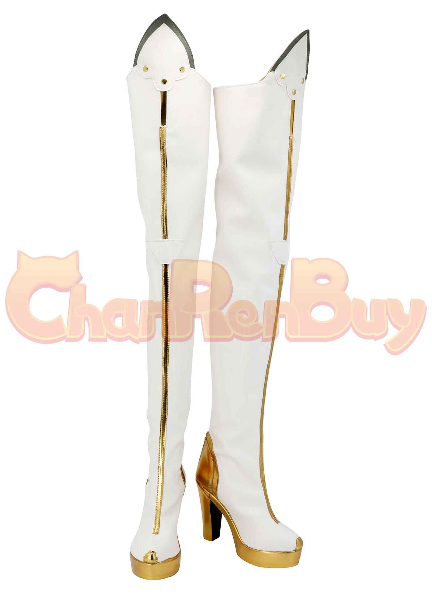 Jinhsi Shoes Women Wuthering Waves Boots Cosplay