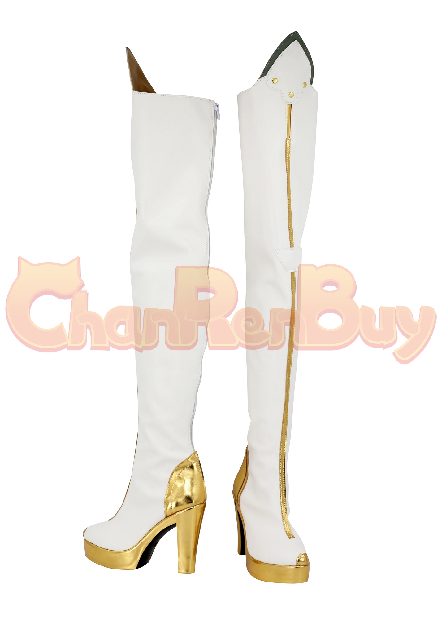 Jinhsi Shoes Women Wuthering Waves Boots Cosplay