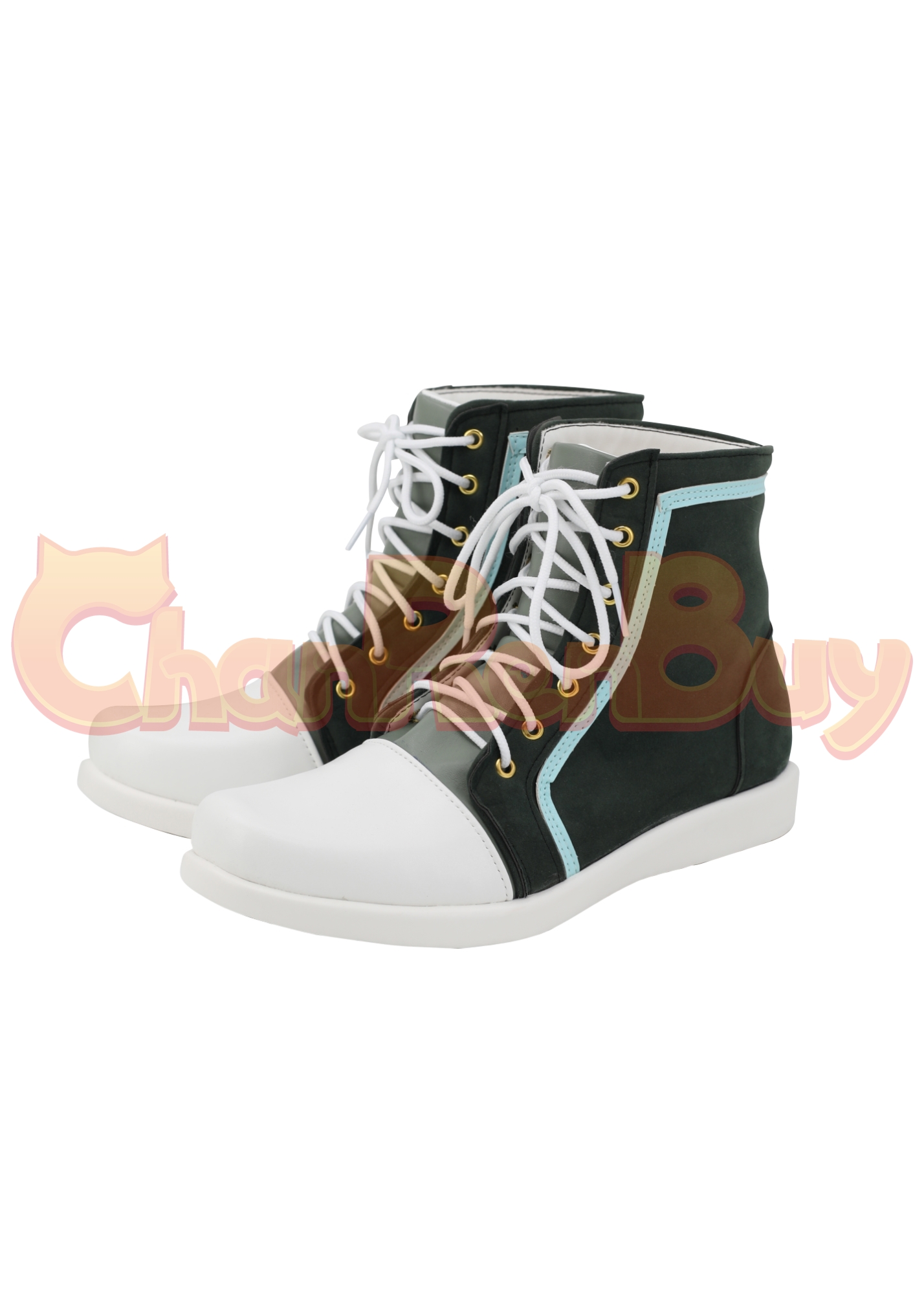 Venti Shoes Men Genshin Impact Boots Cosplay