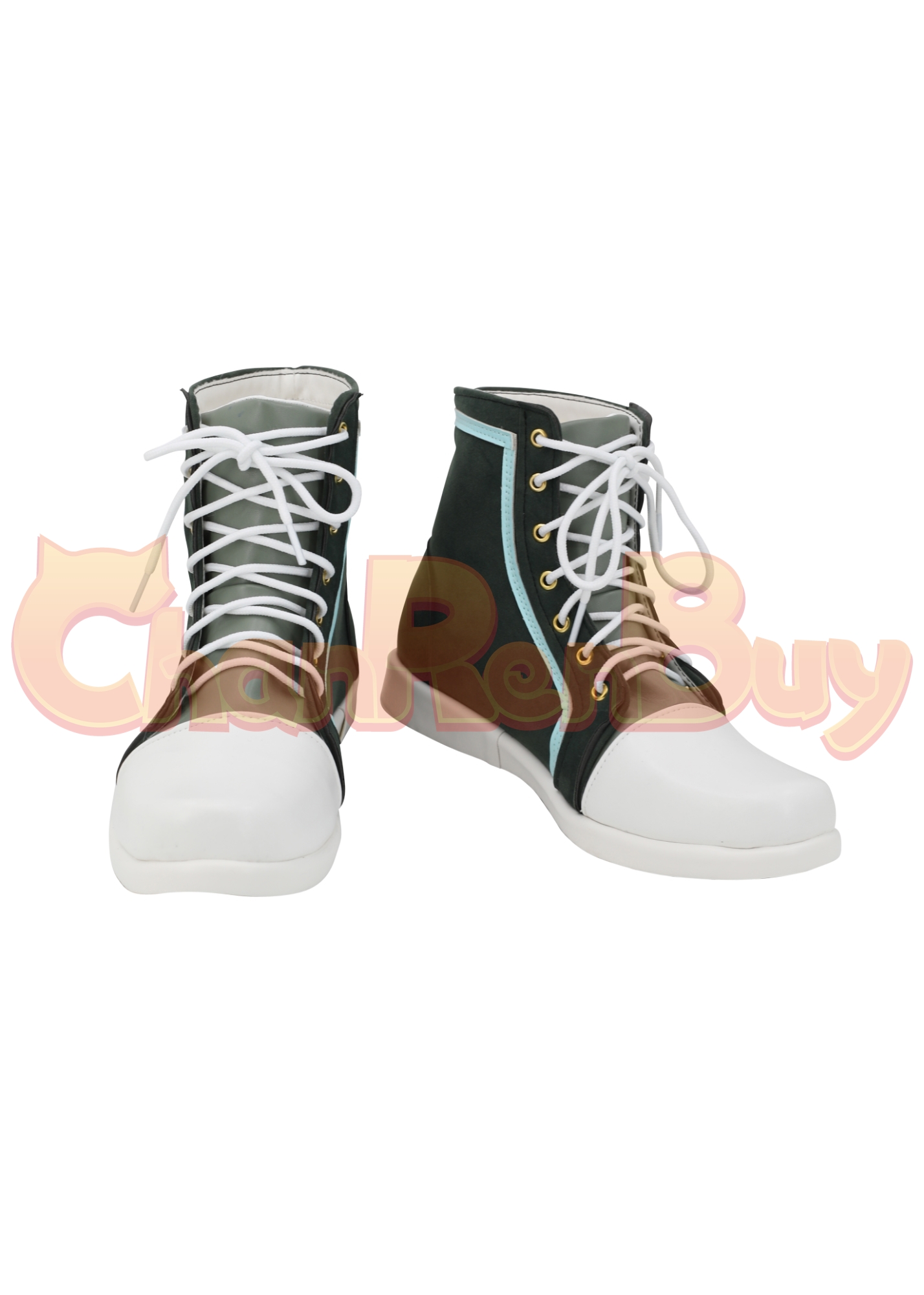 Venti Shoes Men Genshin Impact Boots Cosplay