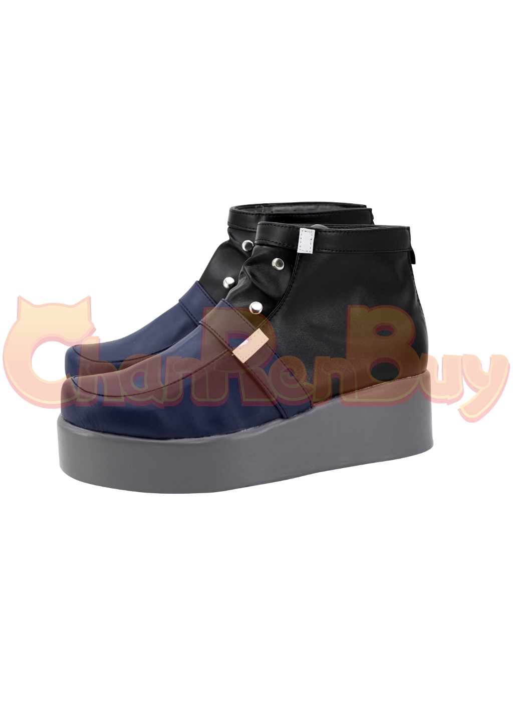 Amau Ako Shoes Women Blue Archive Boots Cosplay