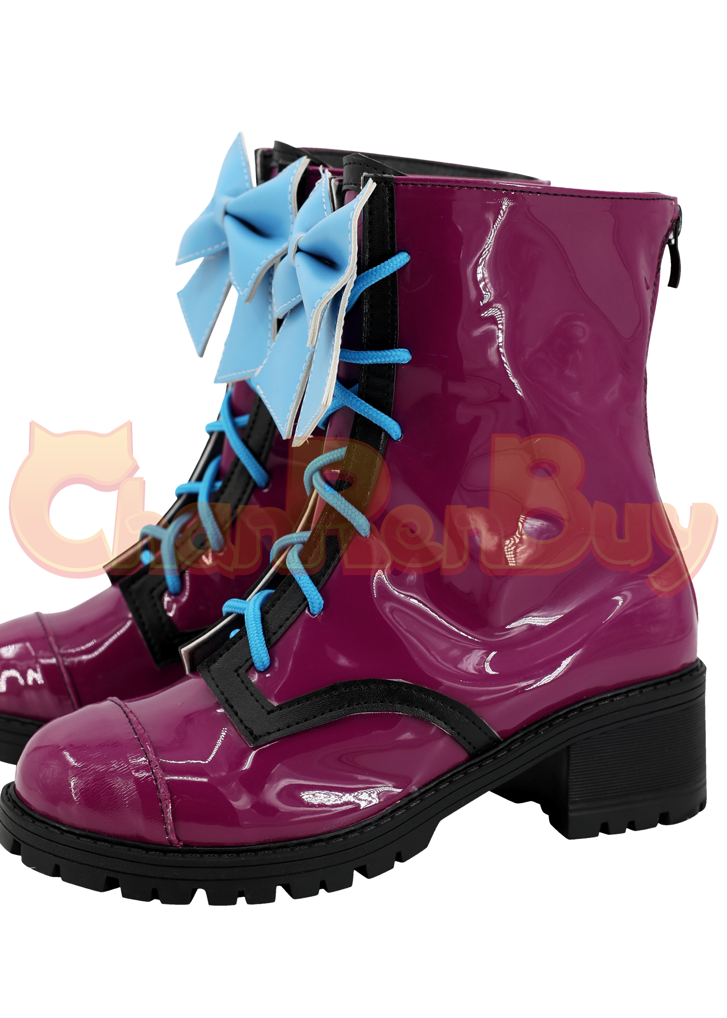 Iseri Nina Shoes Women Girls Band Cry Boots Cosplay