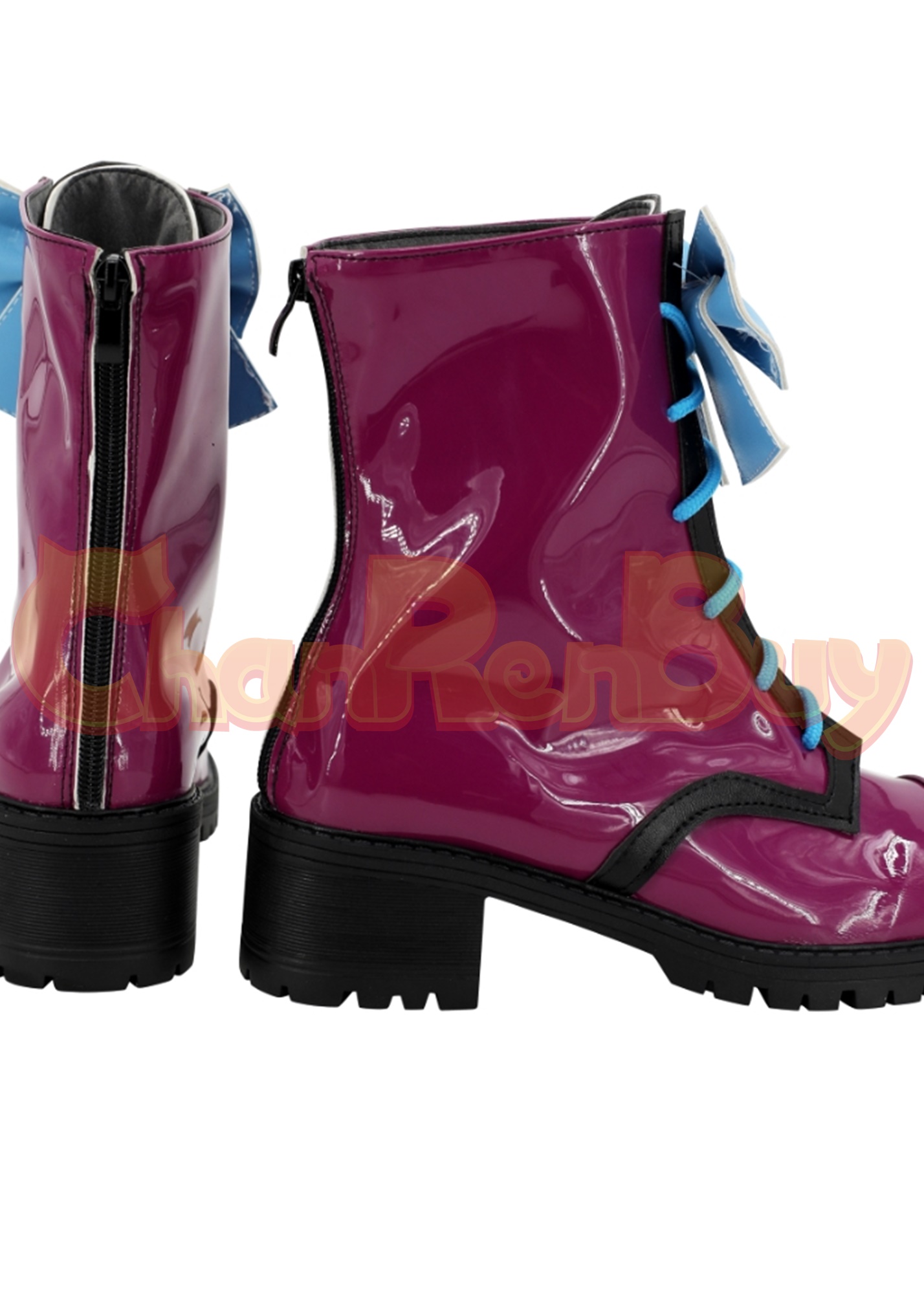 Iseri Nina Shoes Women Girls Band Cry Boots Cosplay