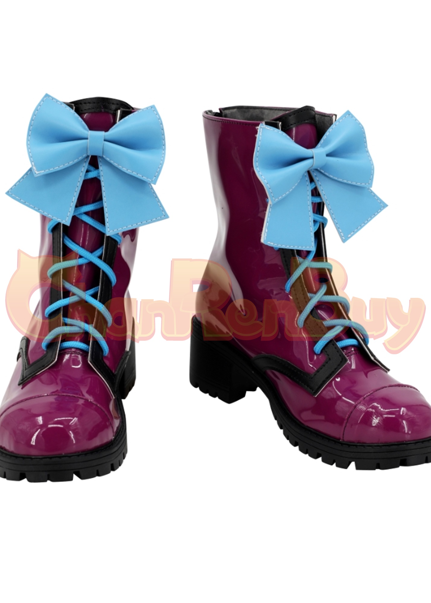 Iseri Nina Shoes Women Girls Band Cry Boots Cosplay