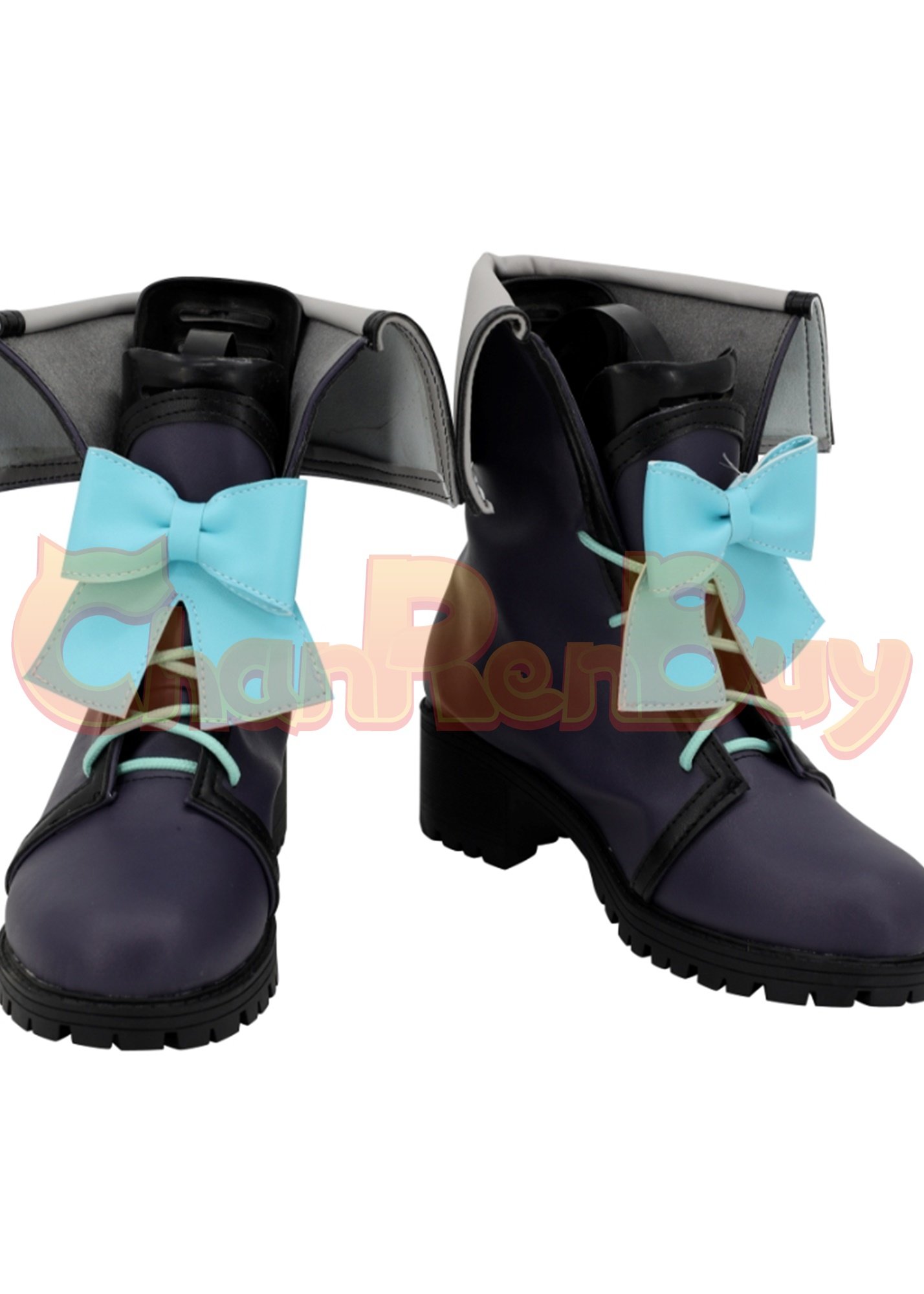 Hina Shoes Women Girls Band Cry Boots Cosplay