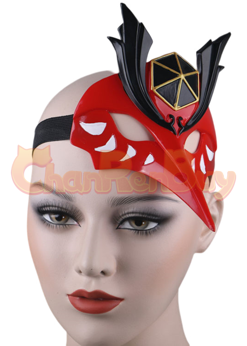 Genshin Impact Mask Kujo Sara Headgear Cosplay