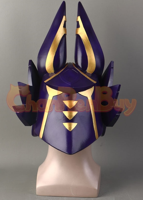 Genshin Impact Mask Cyno Headgear Cosplay Purple Ver