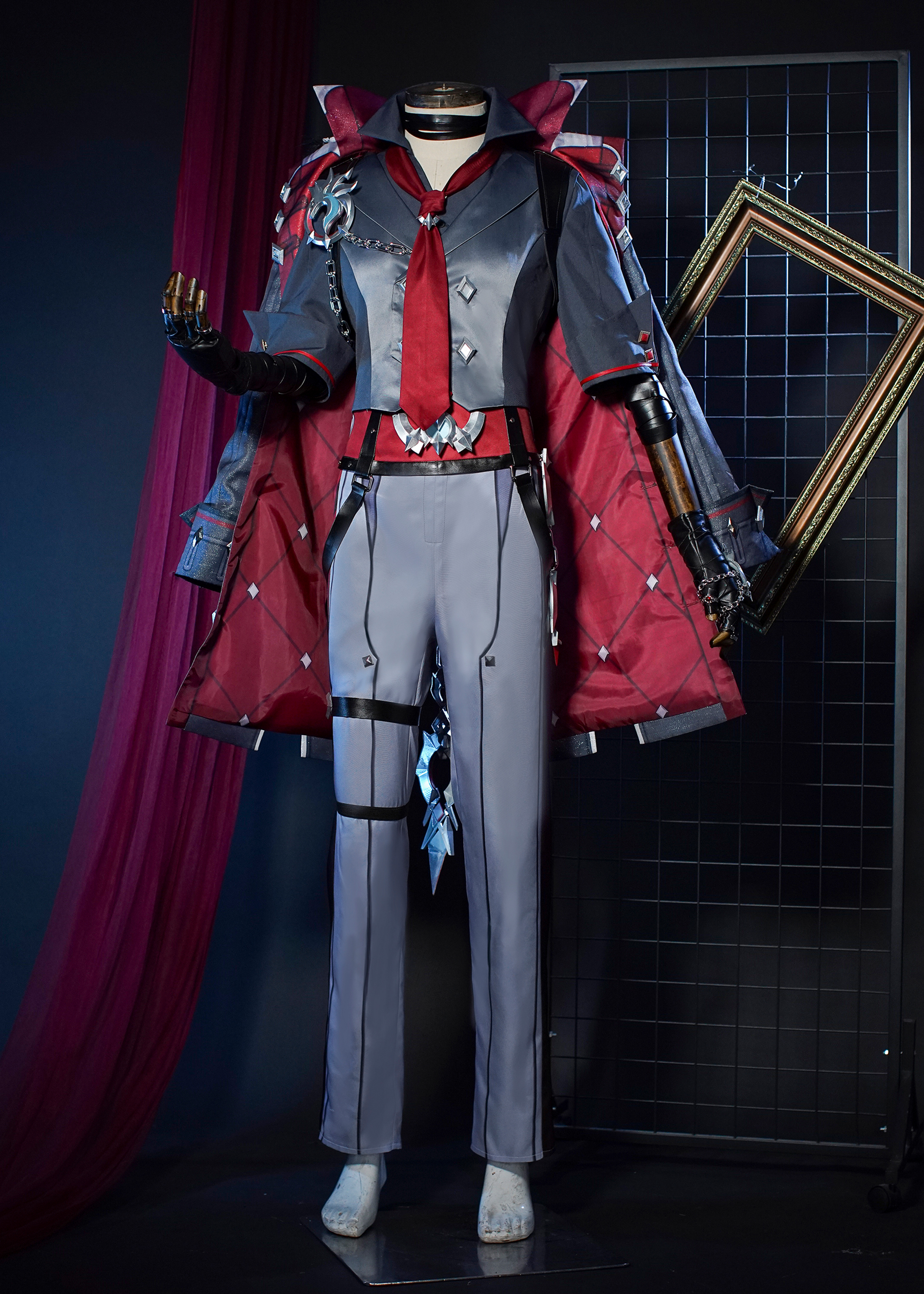 Genshin Impact Wriothesley Costume Suit Cosplay