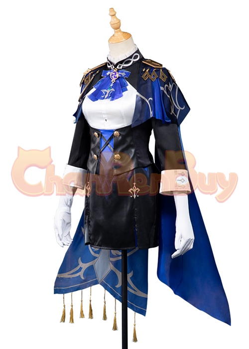 Genshin Impact Clorinde Costume Cosplay Suit-Chaorenbuy Cosplay