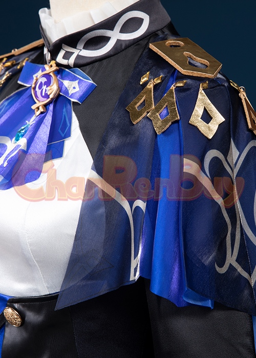 Genshin Impact Clorinde Costume Cosplay Suit