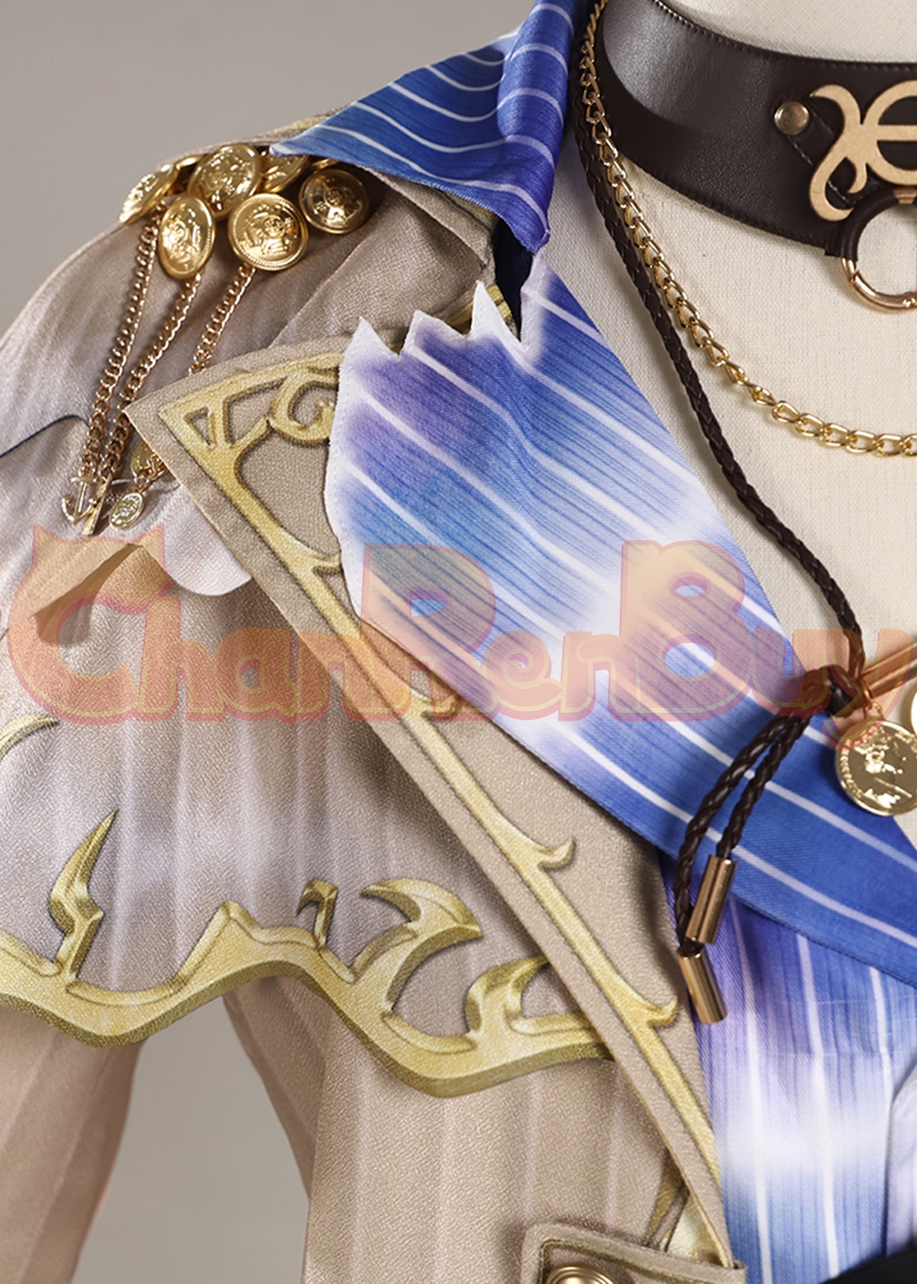 Naib Subedar Costume Identity V Cabinet of curiosities Suit Cosplay