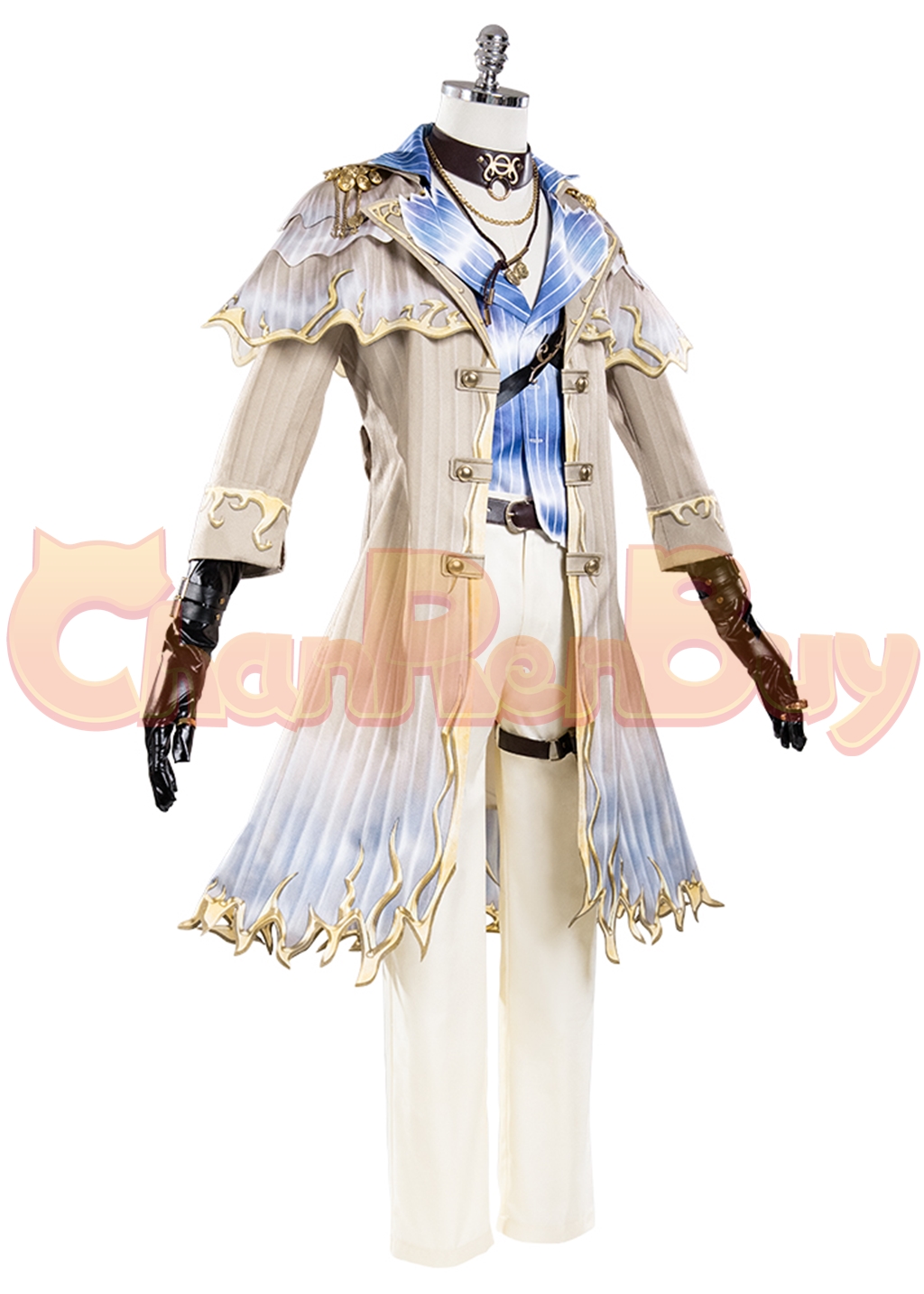 Naib Subedar Costume Identity V Cabinet of curiosities Suit Cosplay