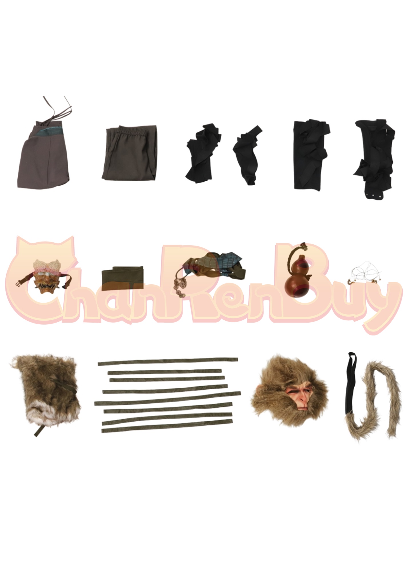 Wukong Costume Black Myth: Wukong Suit Cosplay