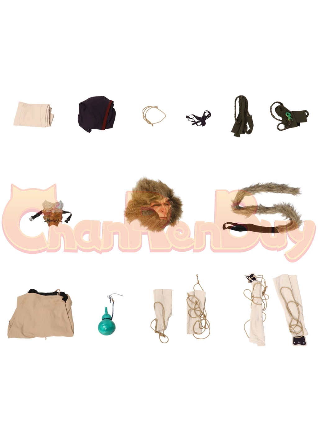 Wukong Costume Black Myth: Wukong Suit Cosplay Ver.1