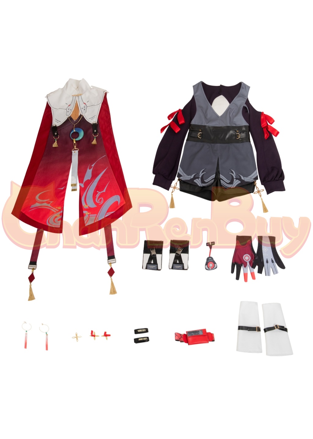 DANJIN Costume Wuthering Waves Suit Cosplay