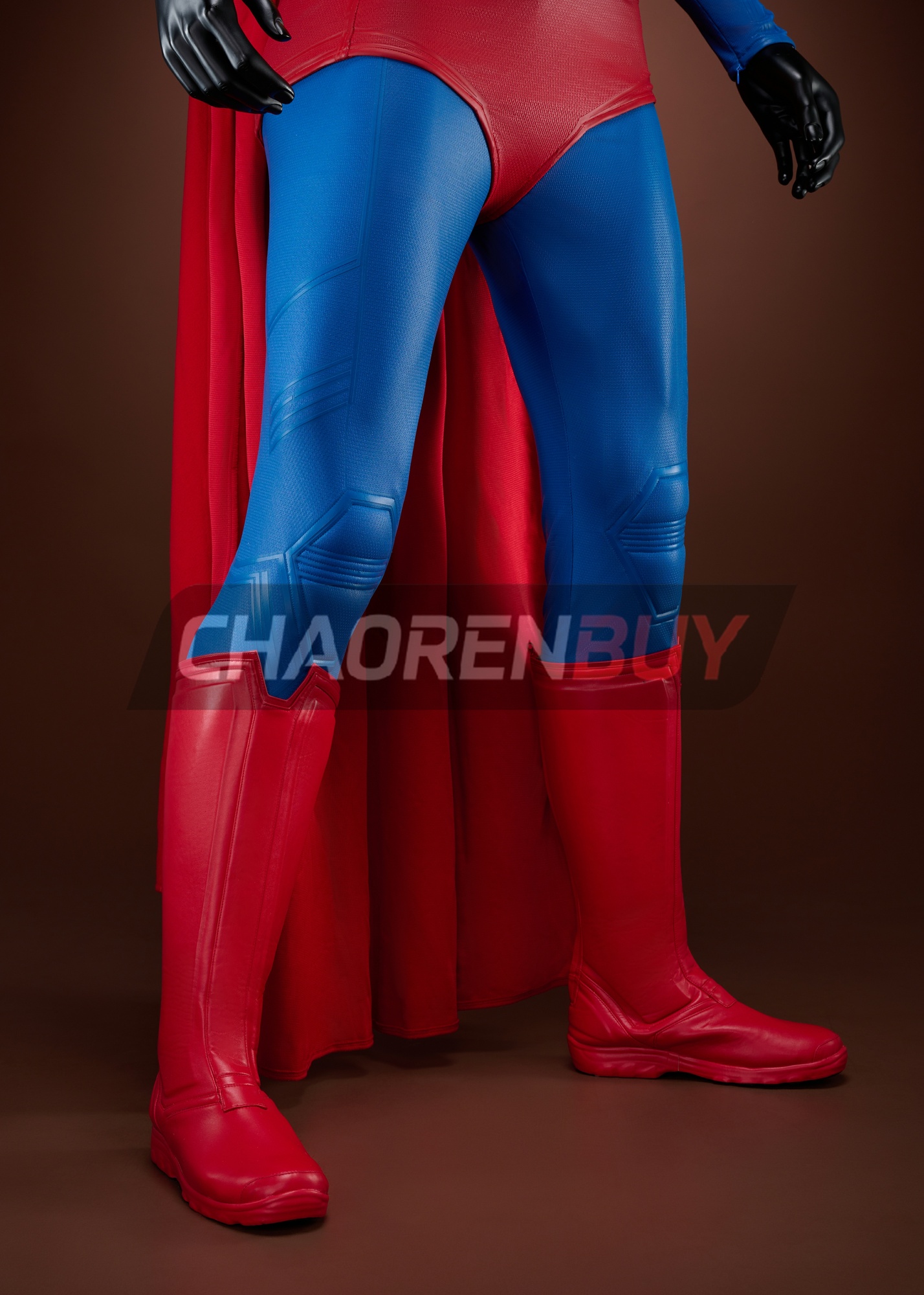 Superhero Man Costume Clark Kent Suit Cosplay Top Level