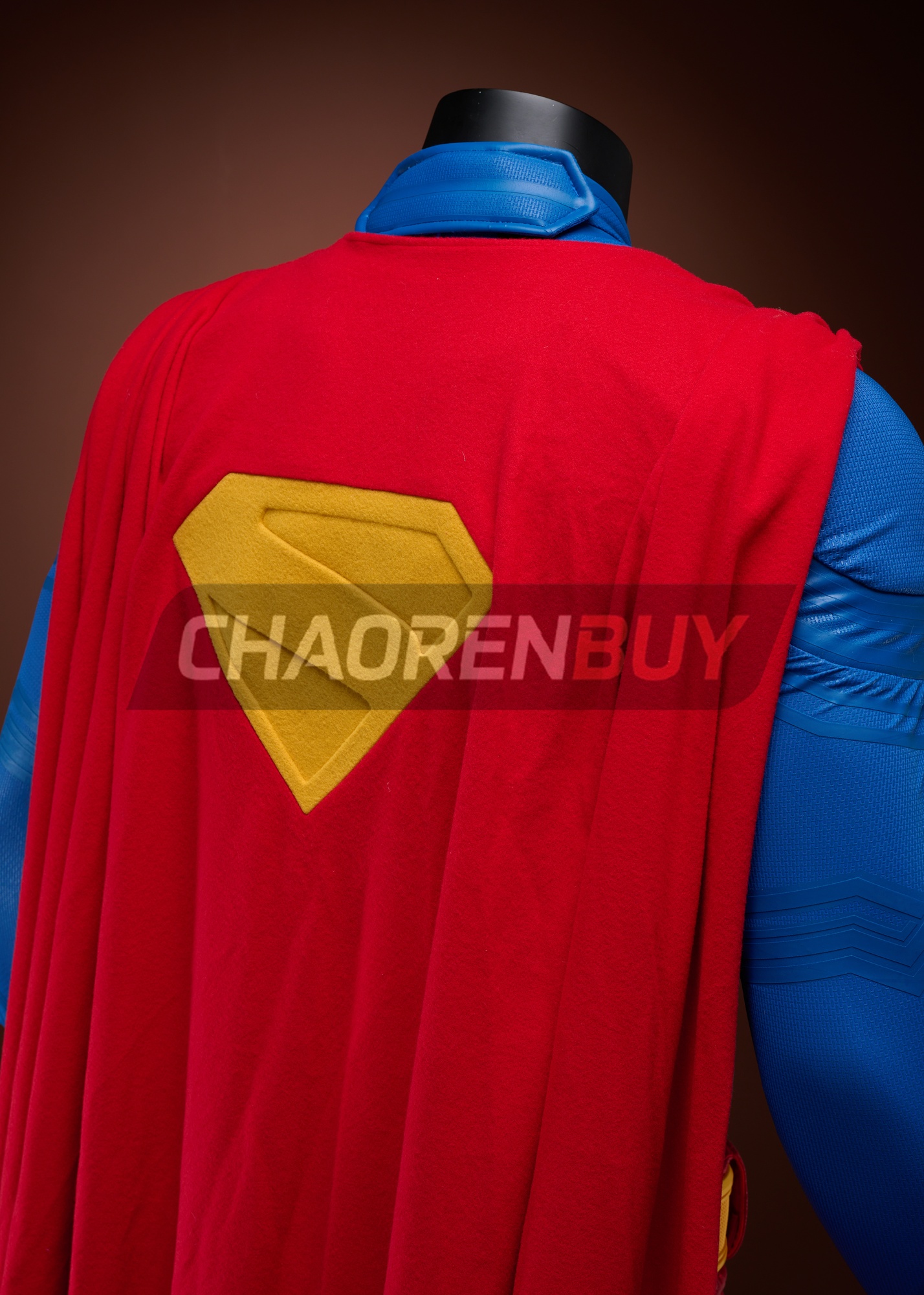 Superhero Man Costume Clark Kent Suit Cosplay Top Level