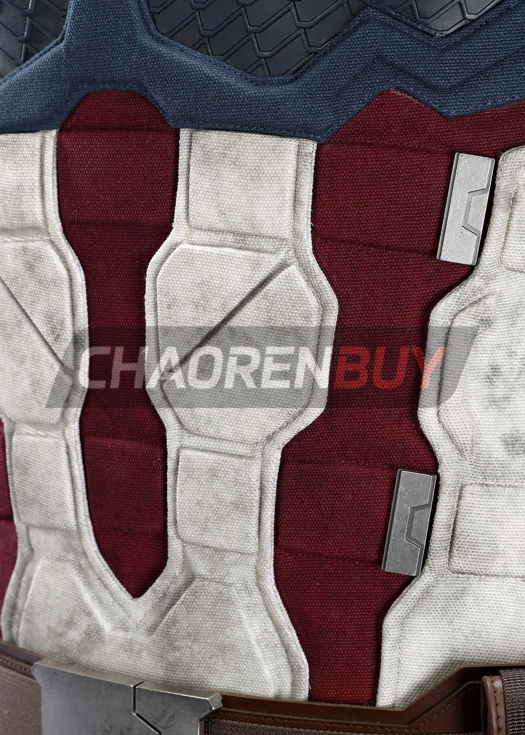 Captain America Costume Avengers: Endgame Steven Rogers Suit Cosplay Top Level