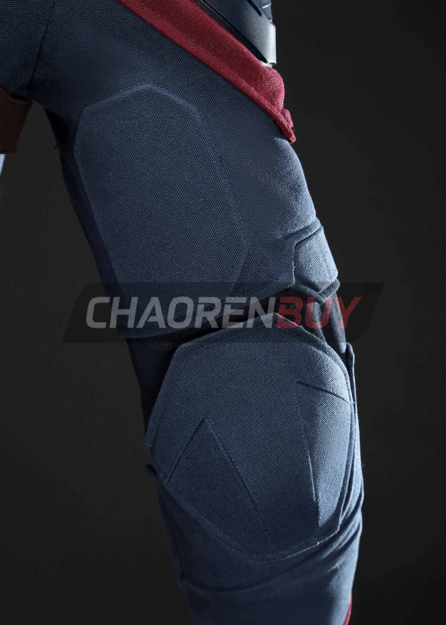 Captain America Costume Avengers: Endgame Steven Rogers Suit Cosplay Top Level