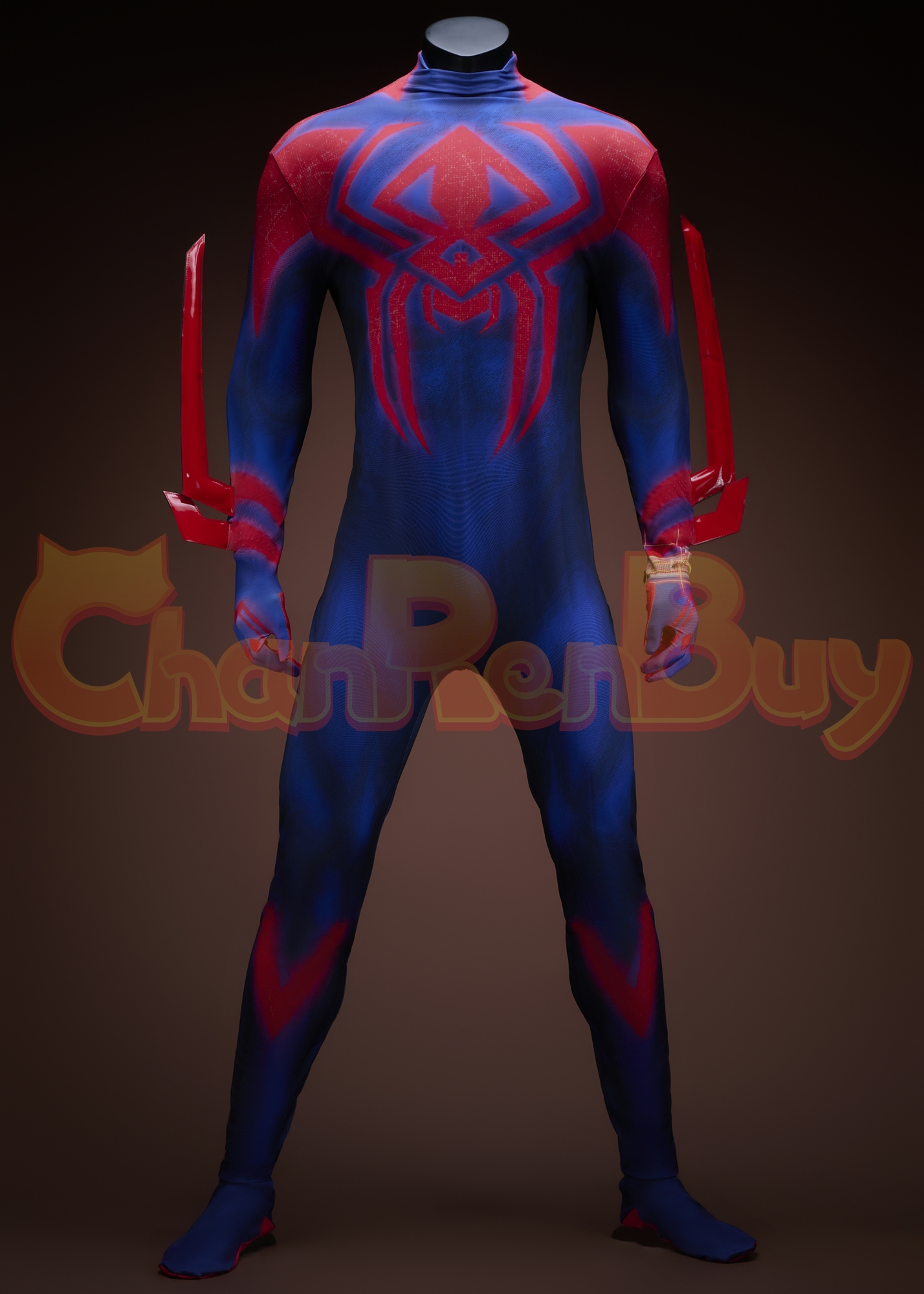 Spider-Man 2099 Across the Spider-Verse Bodysuit Costume Cosplay Suit for Adult Kids