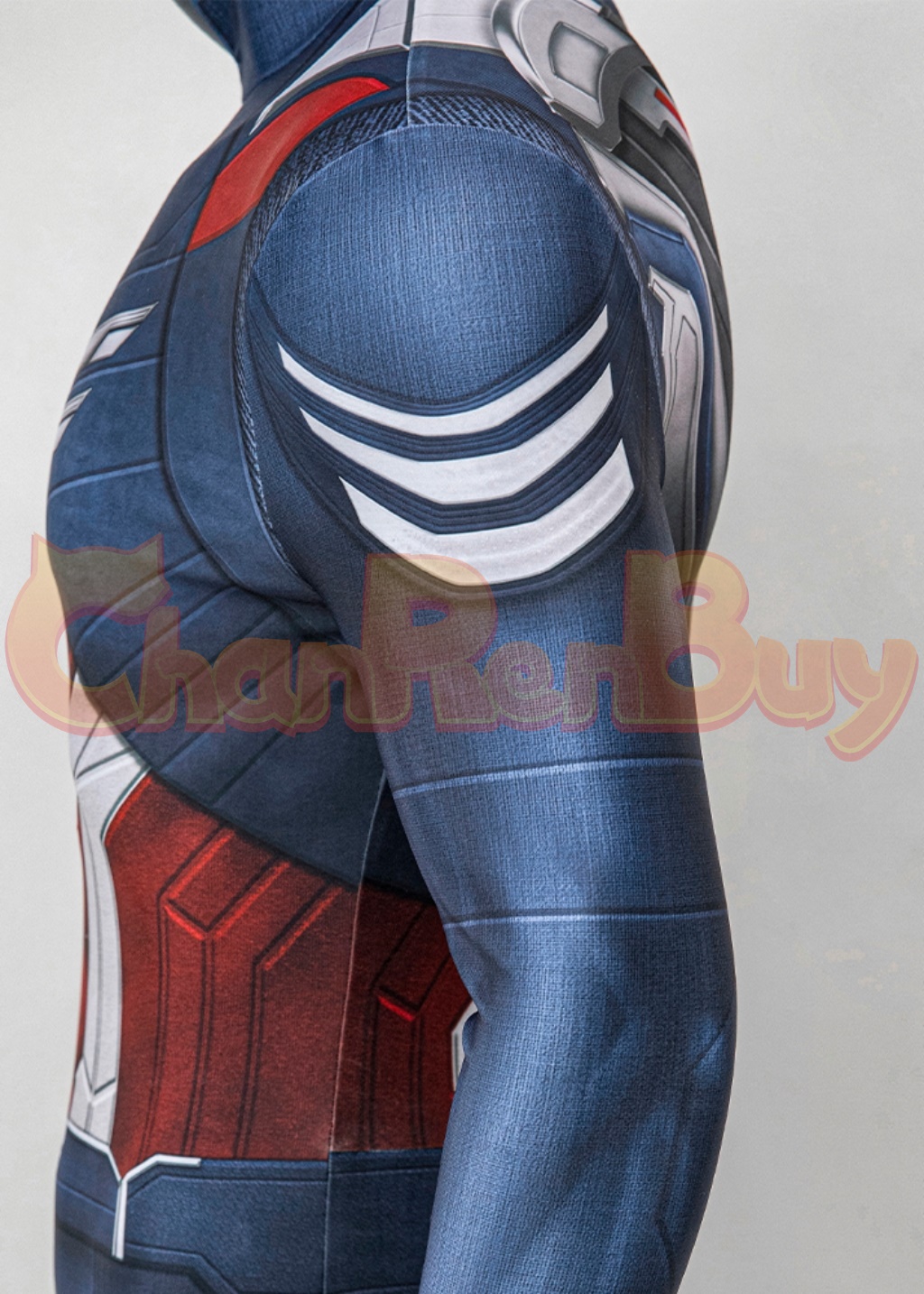 Captain America Costume Captain America: Brave New World Sam Wilson Bodysuit Suit Cosplay