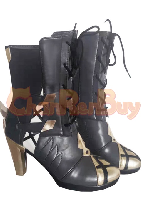 Arlecchino Shoes Genshin Impact Boots Cosplay Ver.1