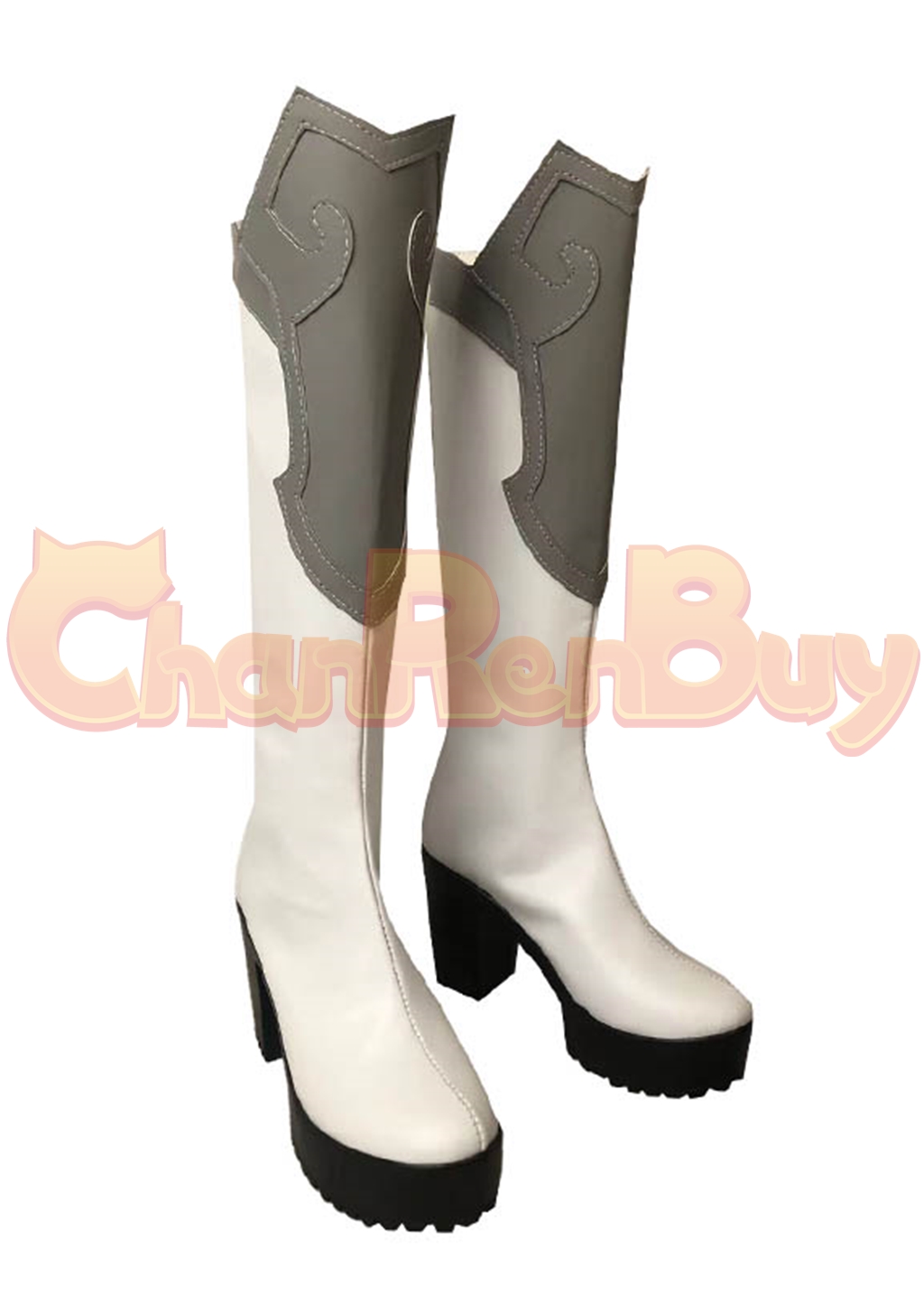 Dan Feng Shoes Honkai Star Rail Boots Cosplay High Heel