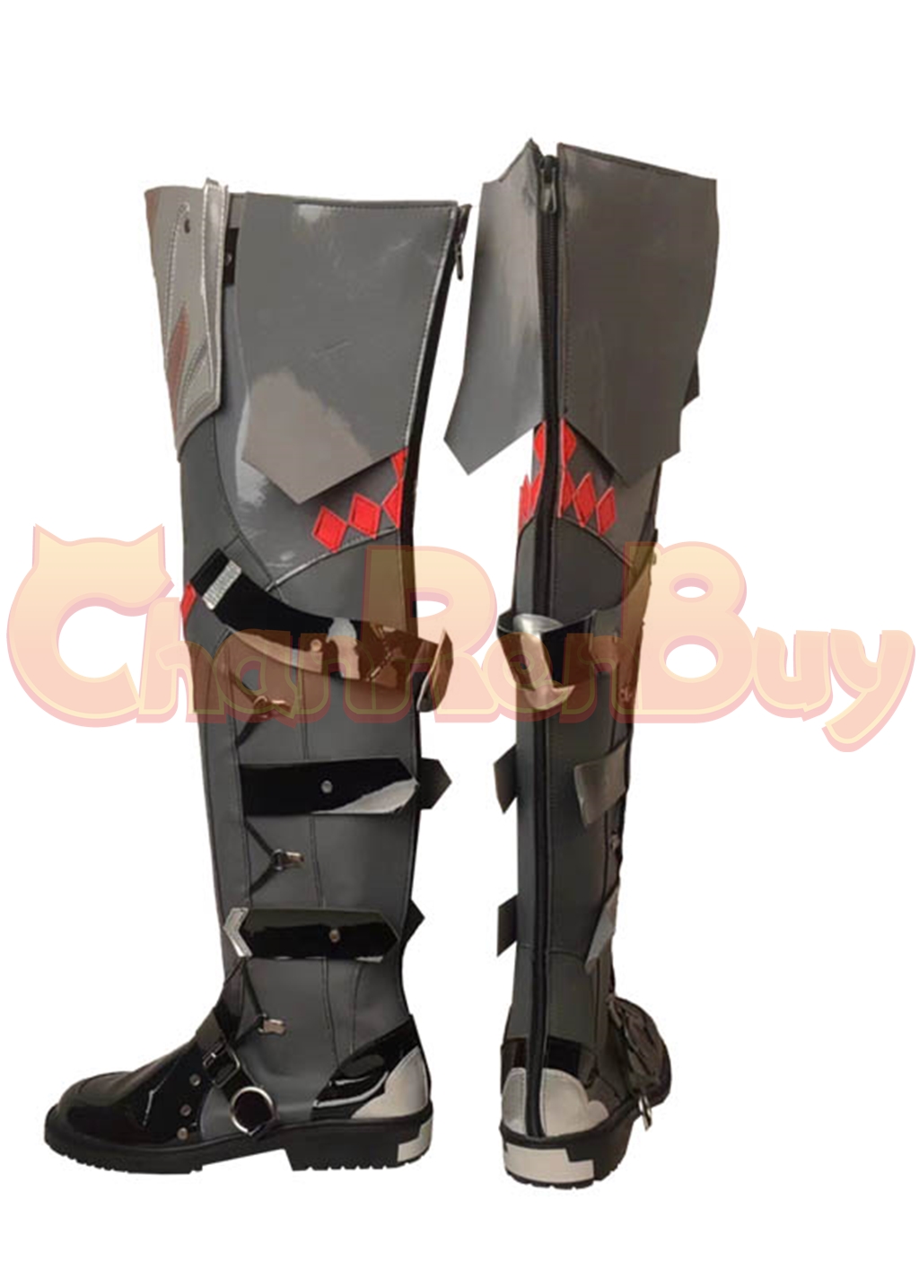 Wriothesley Shoes Genshin Impact Boots Cosplay
