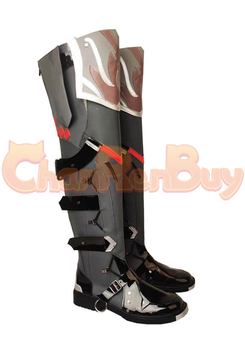 Wriothesley Shoes Genshin Impact Boots Cosplay