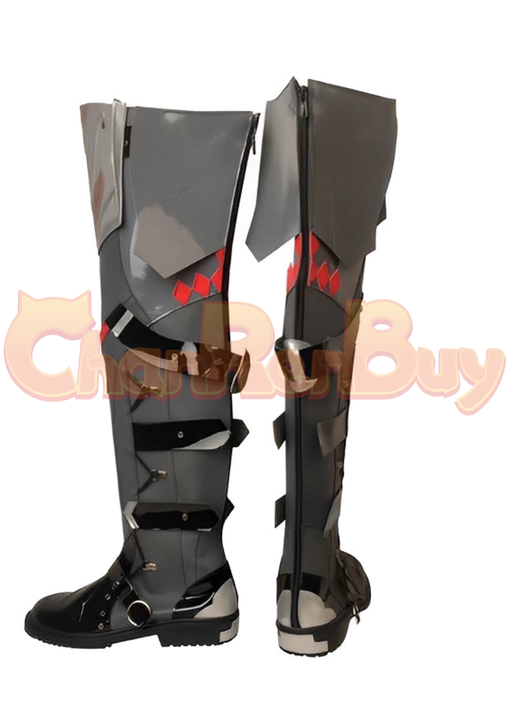 Shinning Wind Caris Philiath Cosplay Boots White main image 1