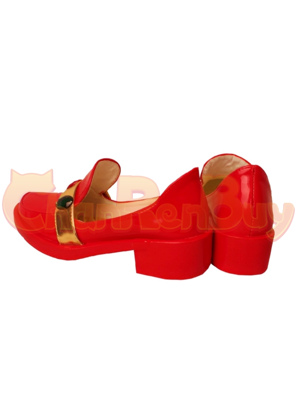 Nia Teppelin Shoes Tengen Toppa Gurren Lagann Boots Cosplay Red Ver