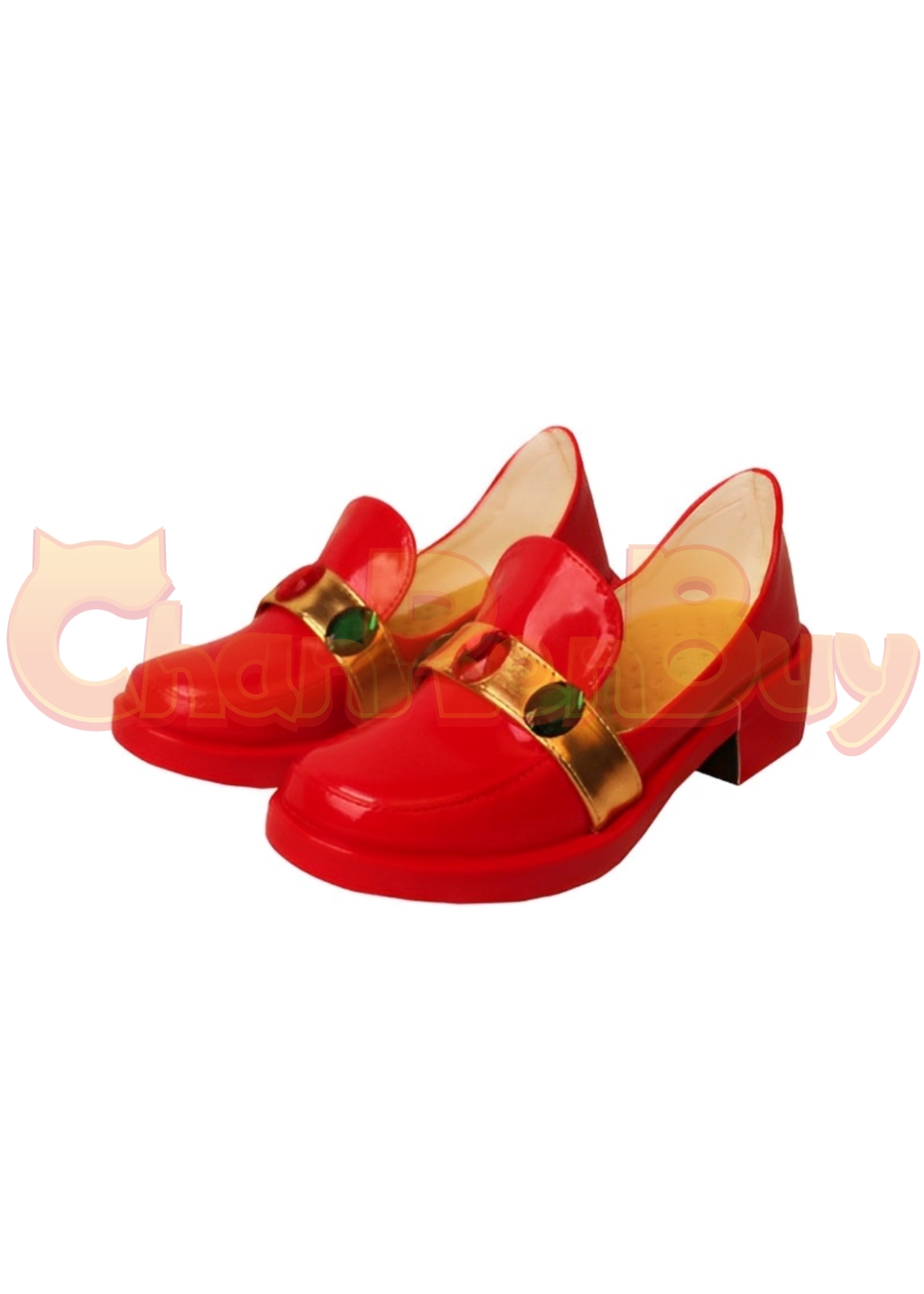 Nia Teppelin Shoes Tengen Toppa Gurren Lagann Boots Cosplay Red Ver