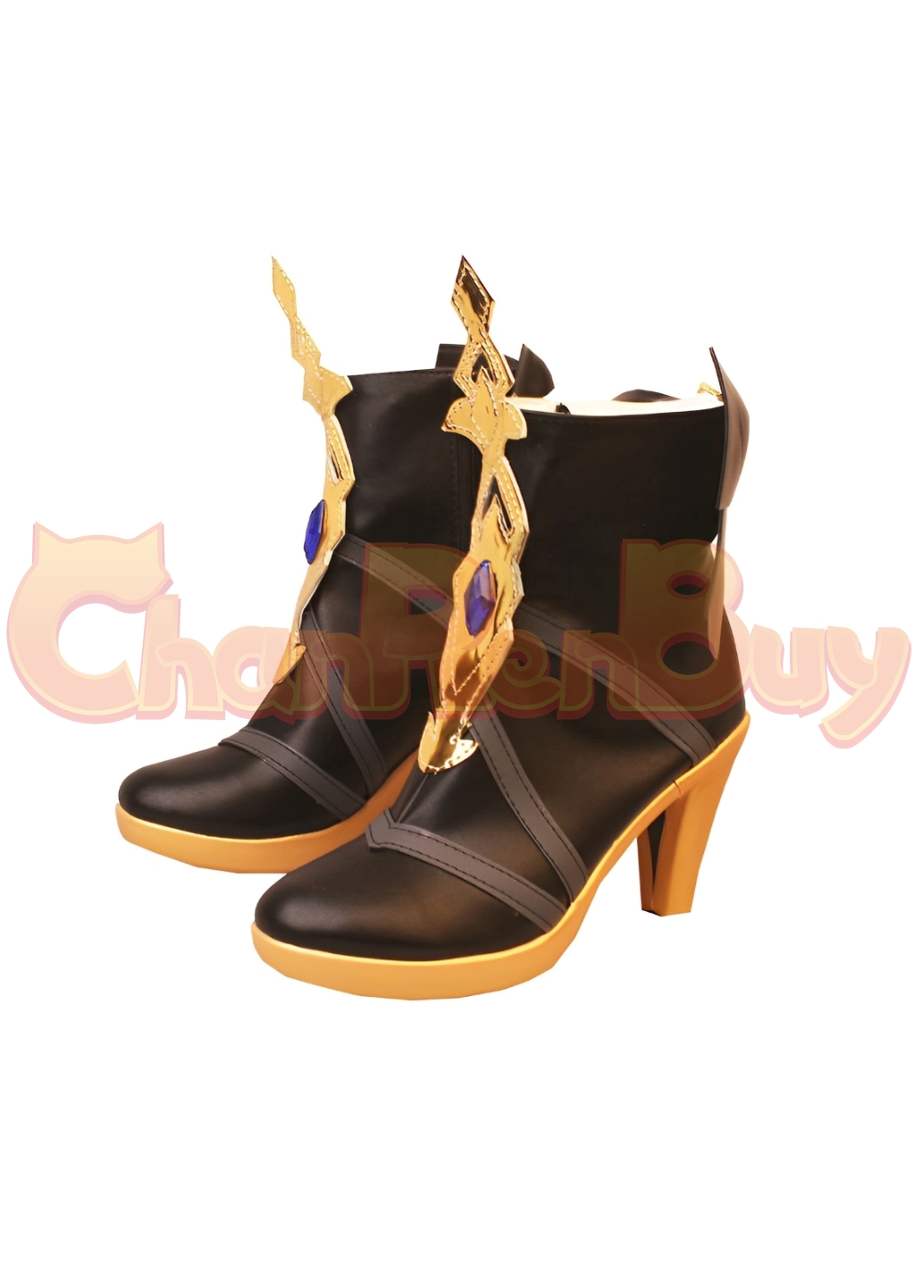Navia Shoes Genshin Impact Boots Cosplay