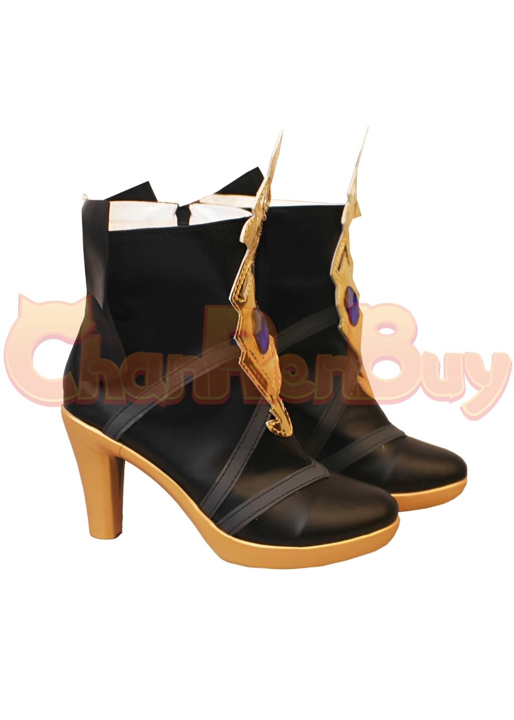 Navia Shoes Genshin Impact Boots Cosplay