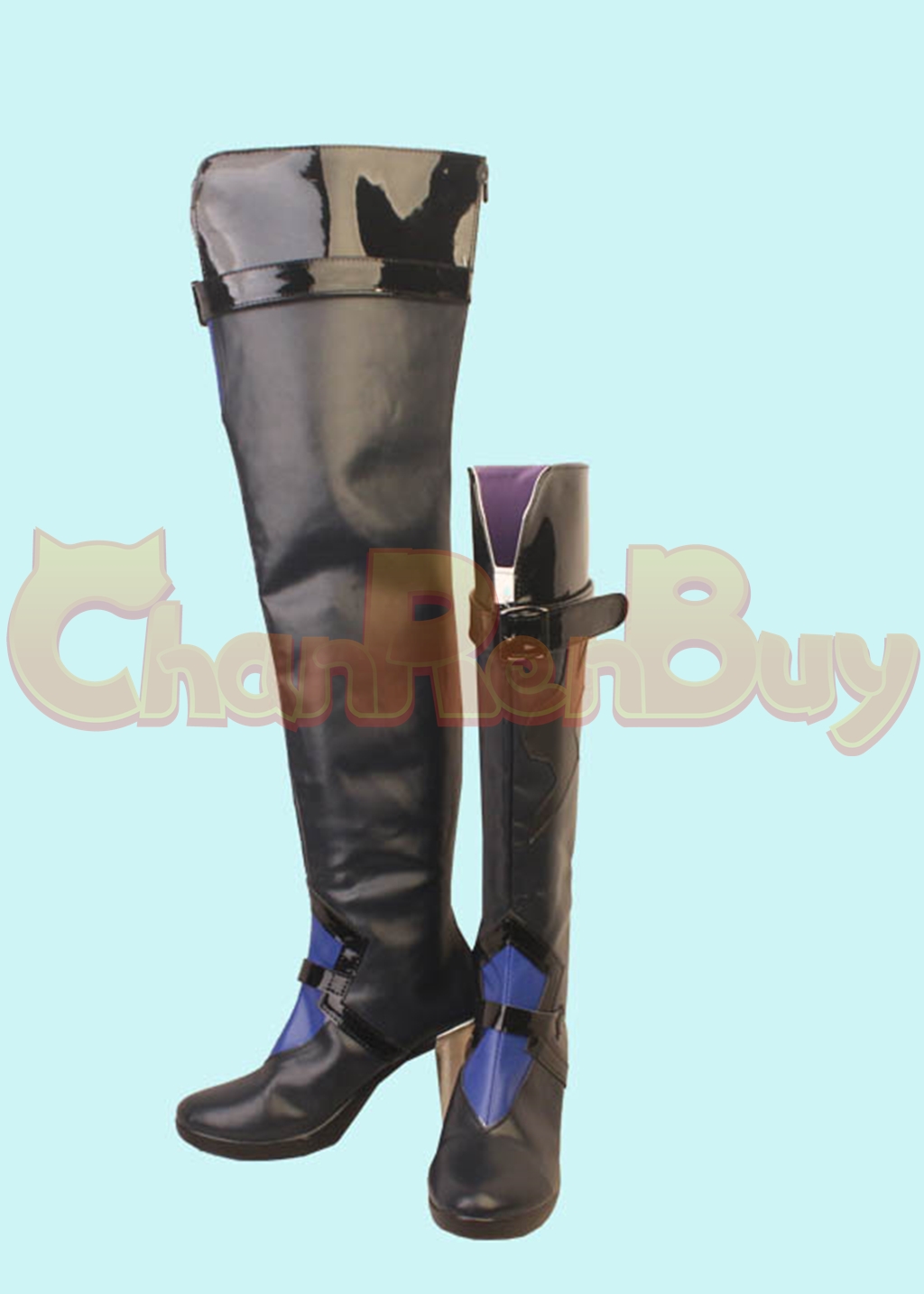 Acheron Shoes Honkai Star Rail Boots Cosplay