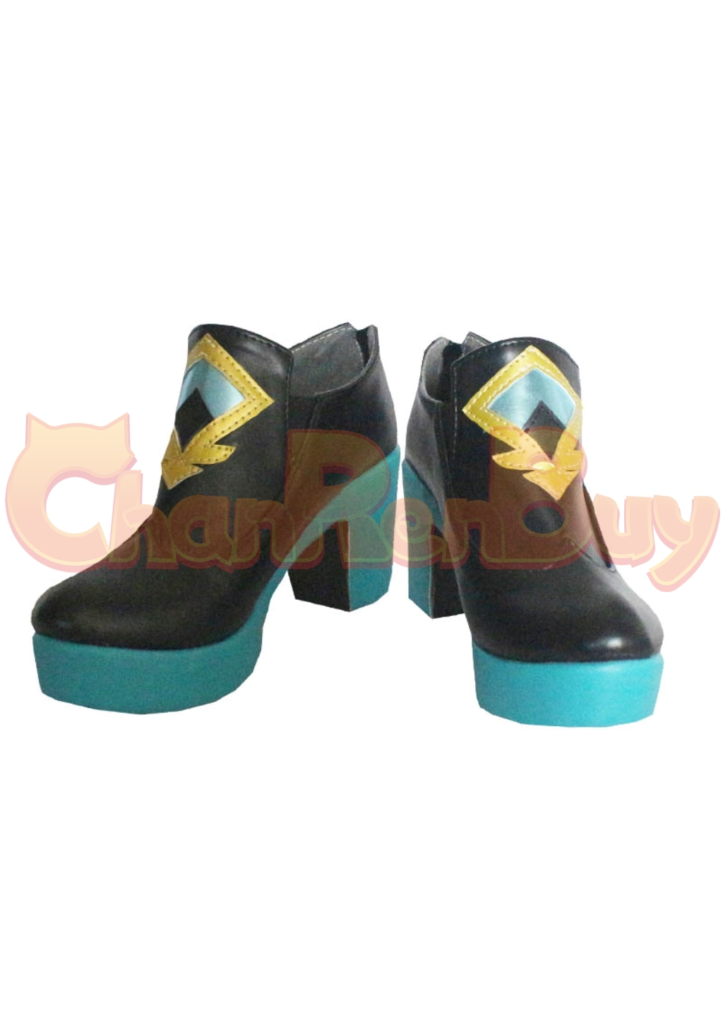 Aventurine Shoes Honkai: Star Rail Boots Cosplay High Heel Ver