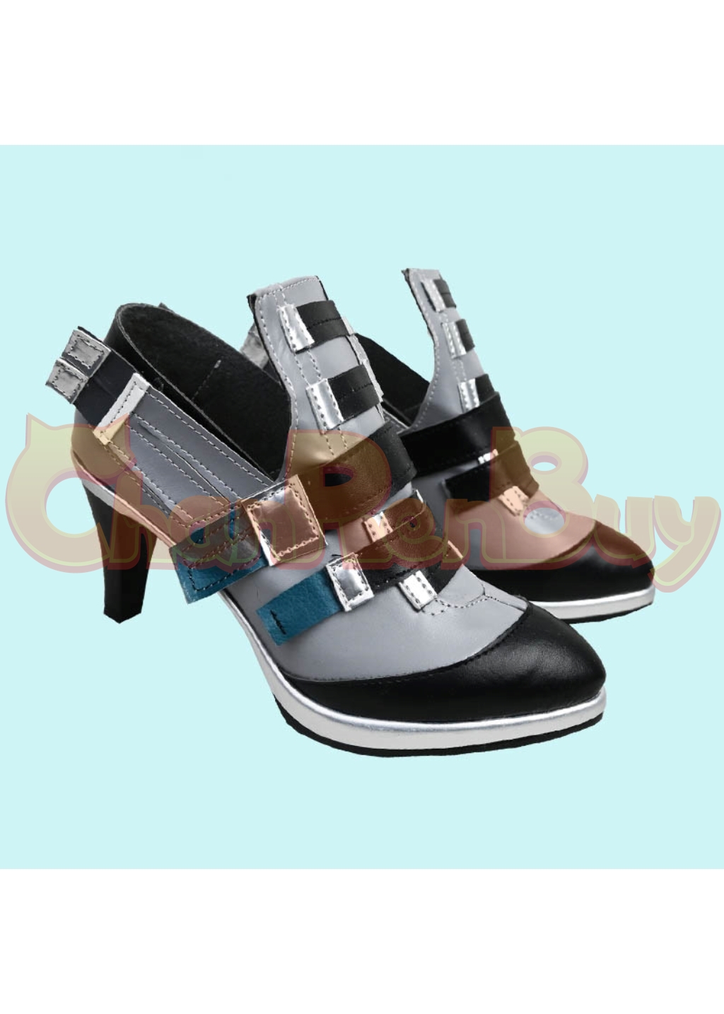 Tsukishiro Yanagi Shoes Zenless Zone Zero Boots Cosplay