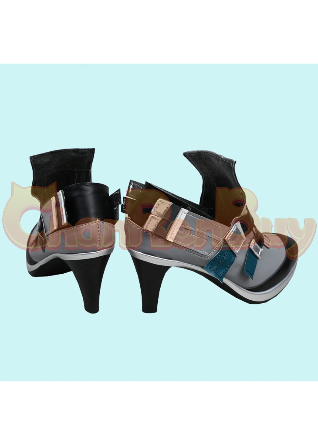 Tsukishiro Yanagi Shoes Zenless Zone Zero Boots Cosplay