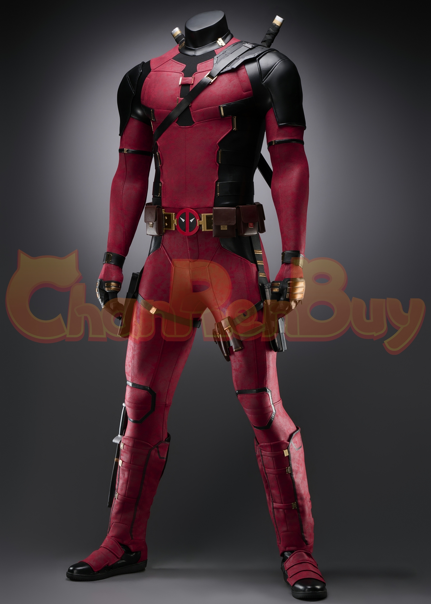 Deadpool Costume Deadpool & Wolverine Suit Cosplay Upgrade Ver