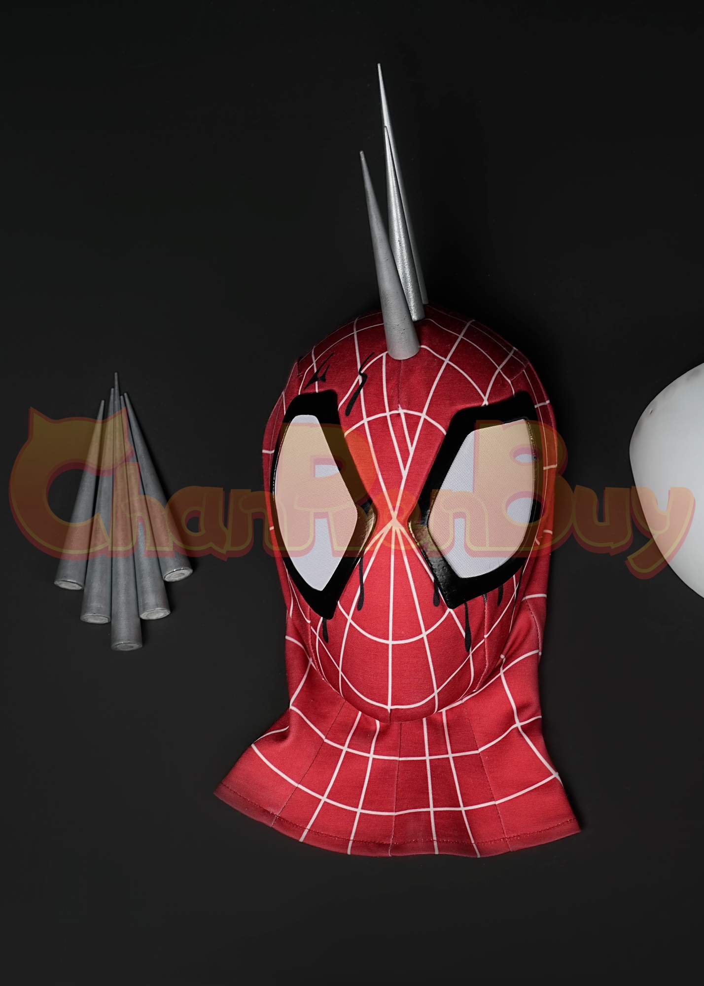 Spider-Punk Mask Spider-Man: Into the Spider-Verse Cosplay Headgear Upgrade Ver