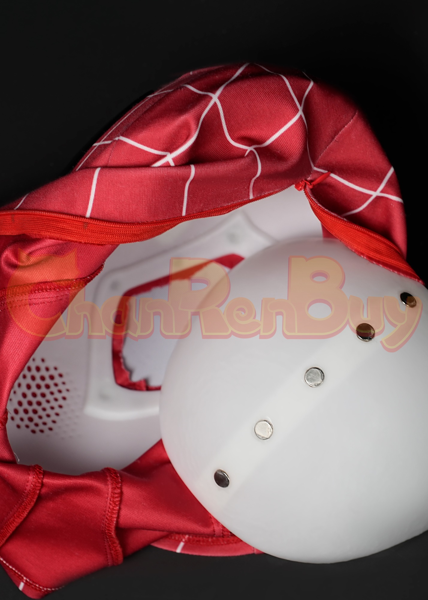 Spider-Punk Mask Spider-Man: Into the Spider-Verse Cosplay Headgear Upgrade Ver