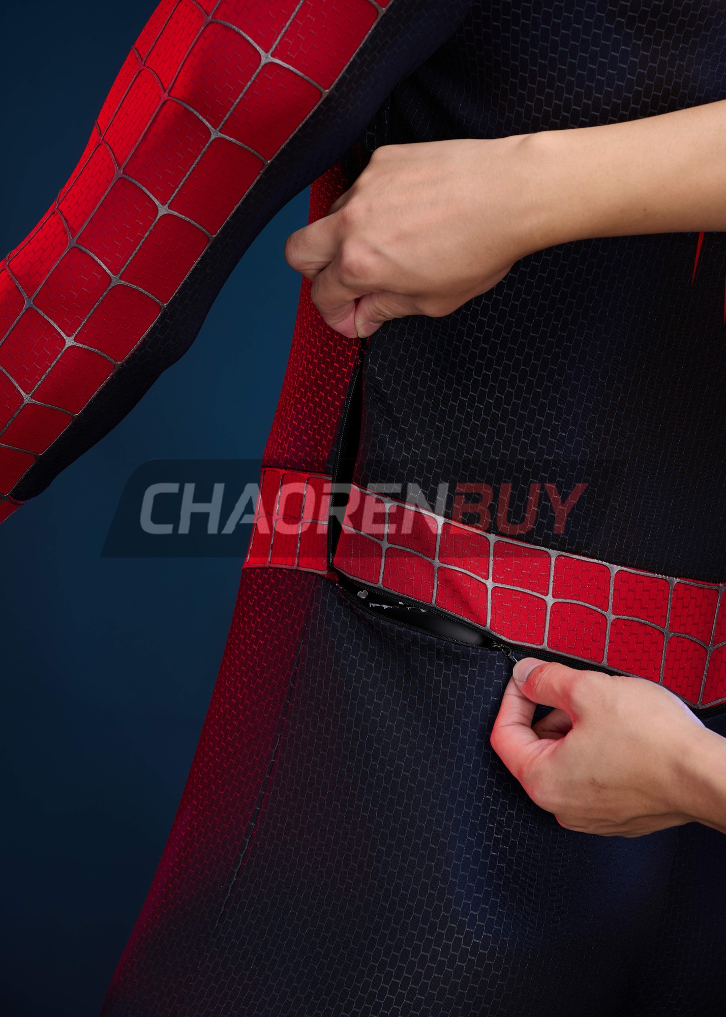 Spider Style Superhero Man Costume Sam Raimi Trilogy Suit Cosplay