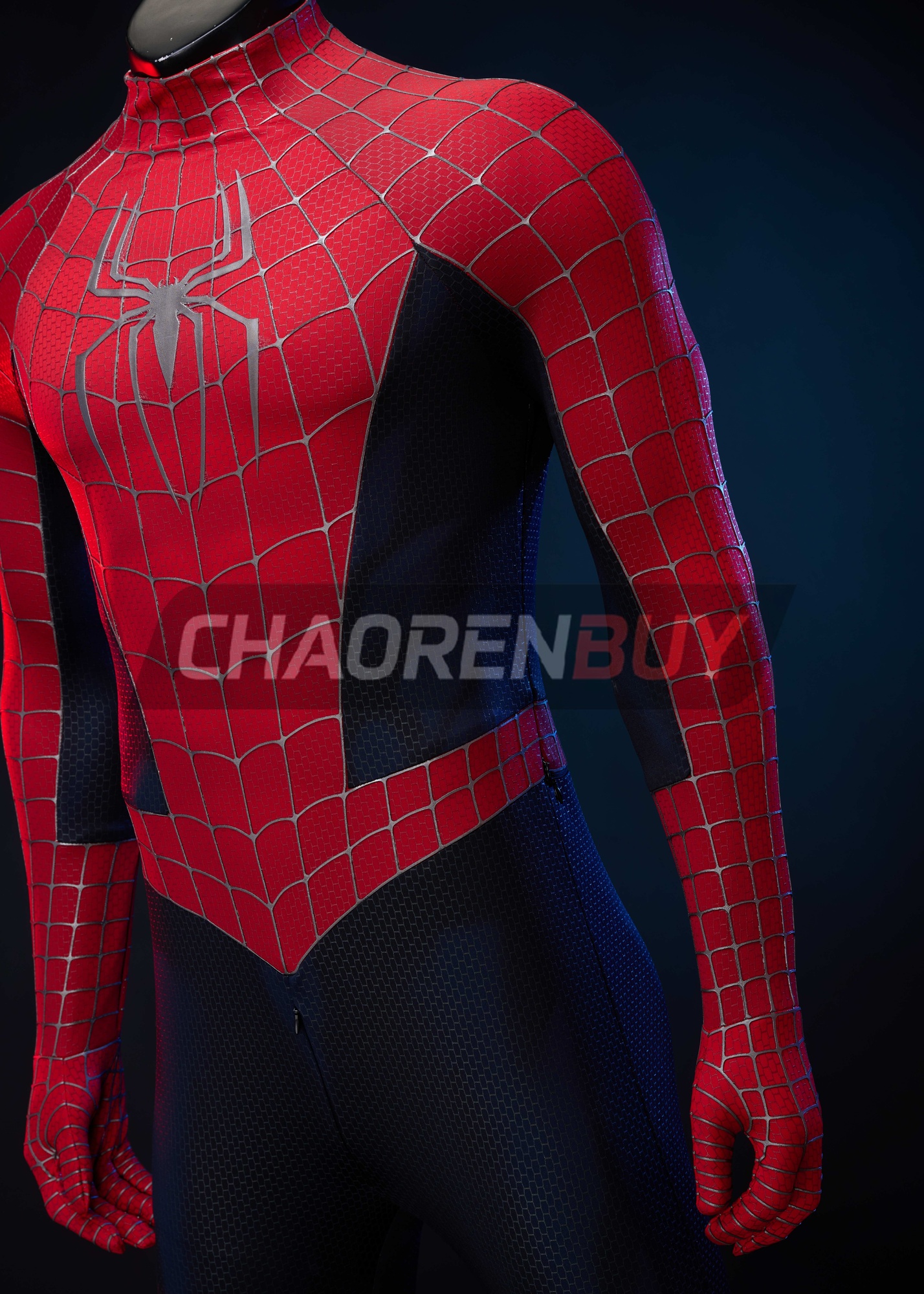 Spider Style Superhero Man Costume Sam Raimi Trilogy Suit Cosplay