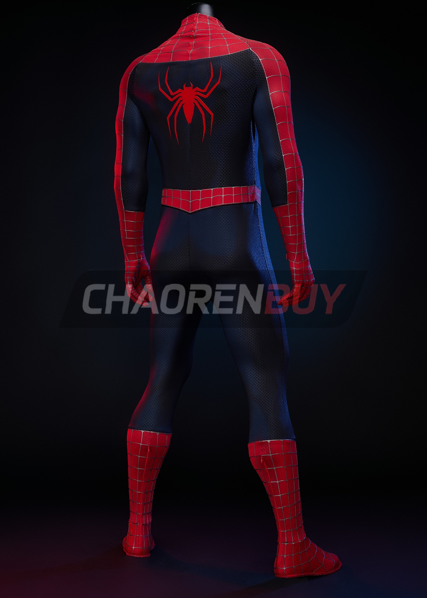 Spider Style Superhero Man Costume Sam Raimi Trilogy Suit Cosplay