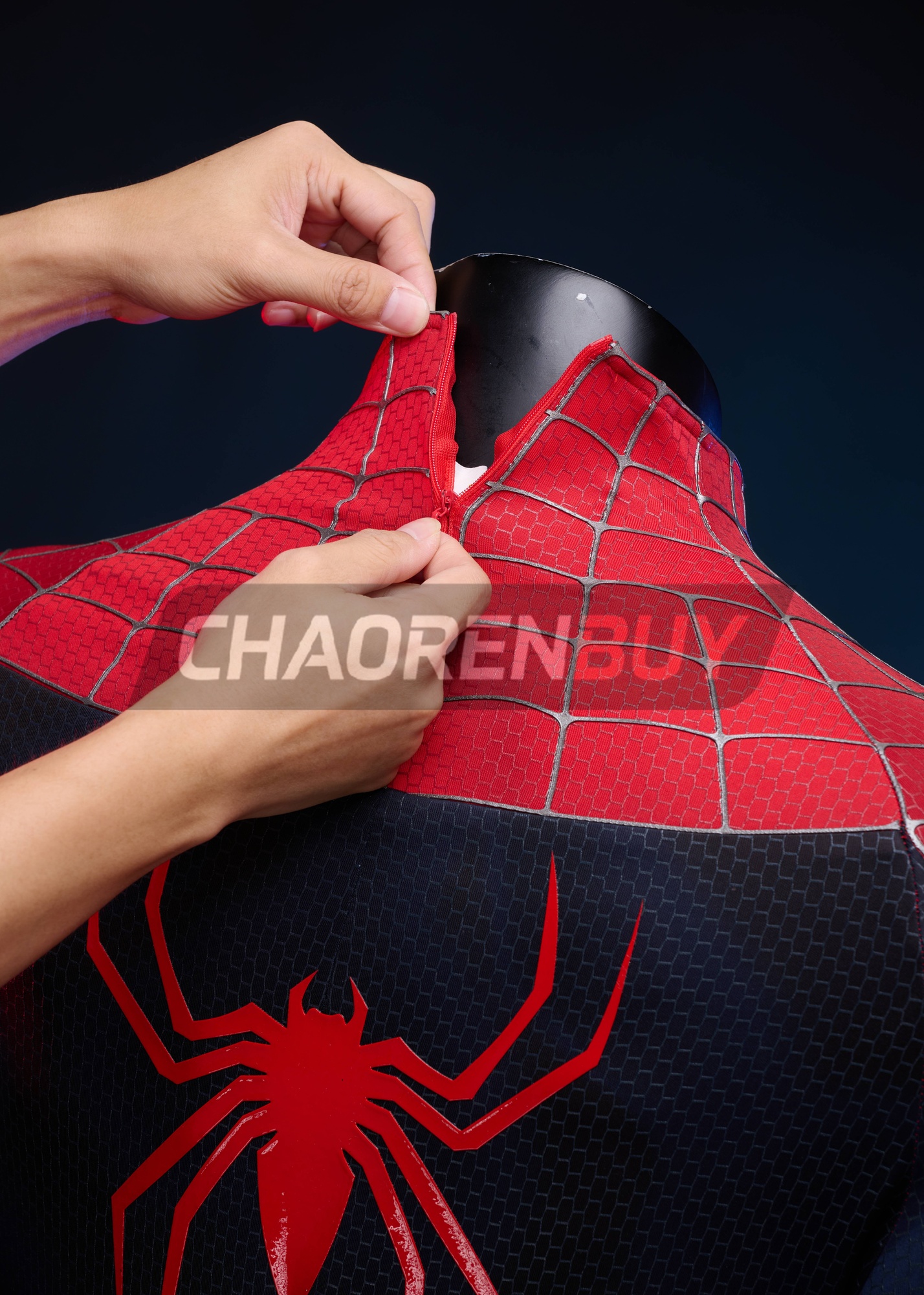 Spider Style Superhero Man Costume Sam Raimi Trilogy Suit Cosplay