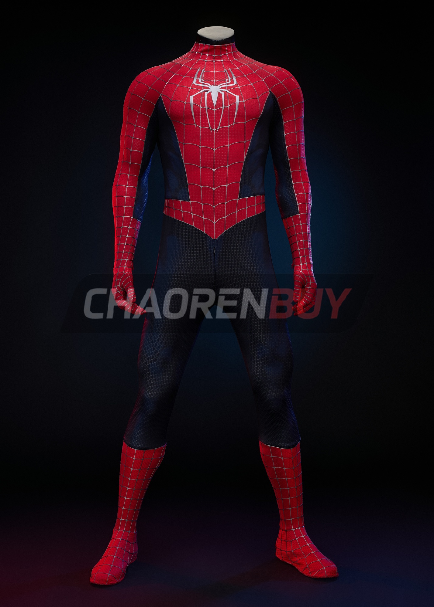 Spider Style Superhero Man Costume Sam Raimi Trilogy Suit Cosplay