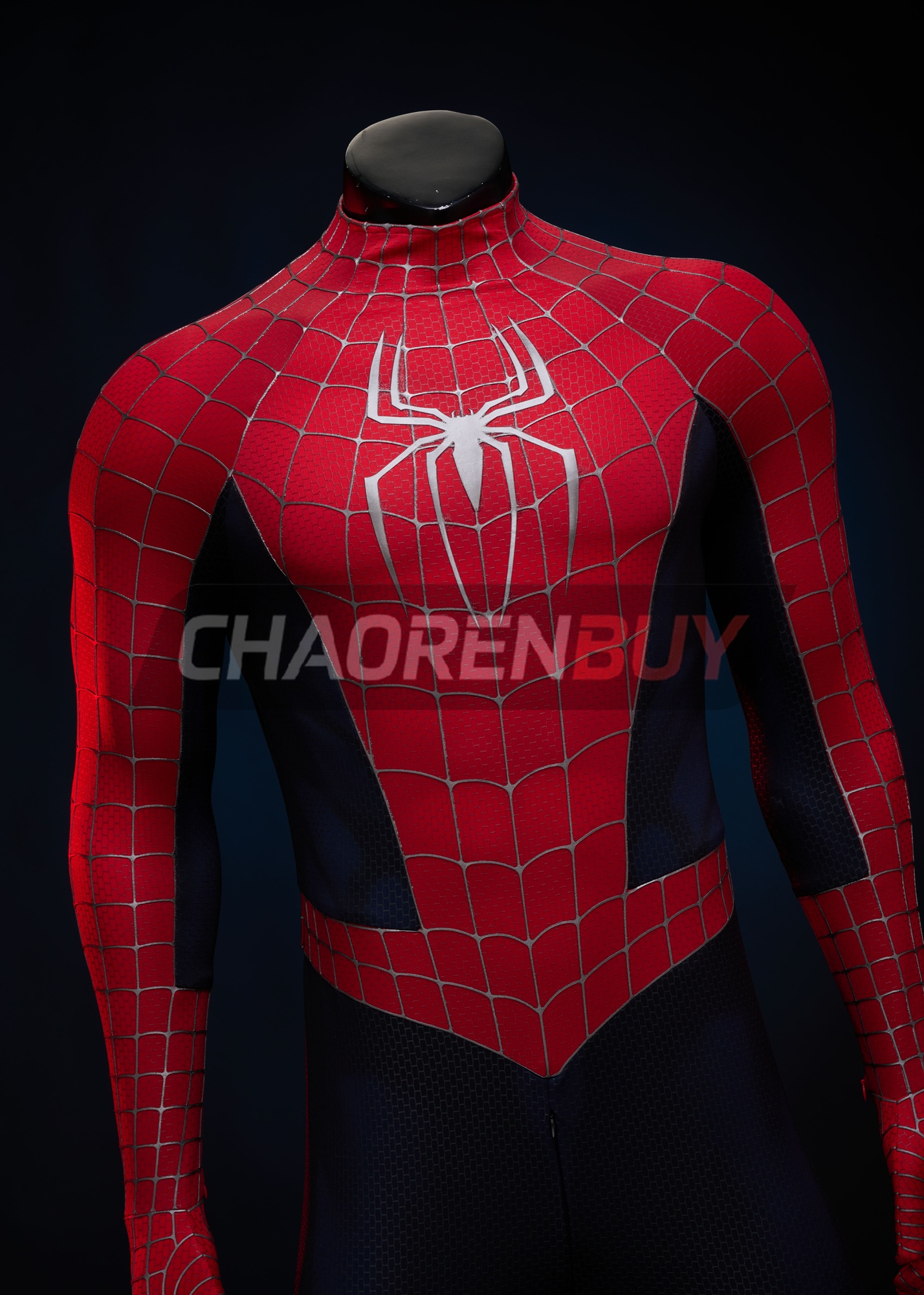 Spider Style Superhero Man Costume Sam Raimi Trilogy Suit Cosplay